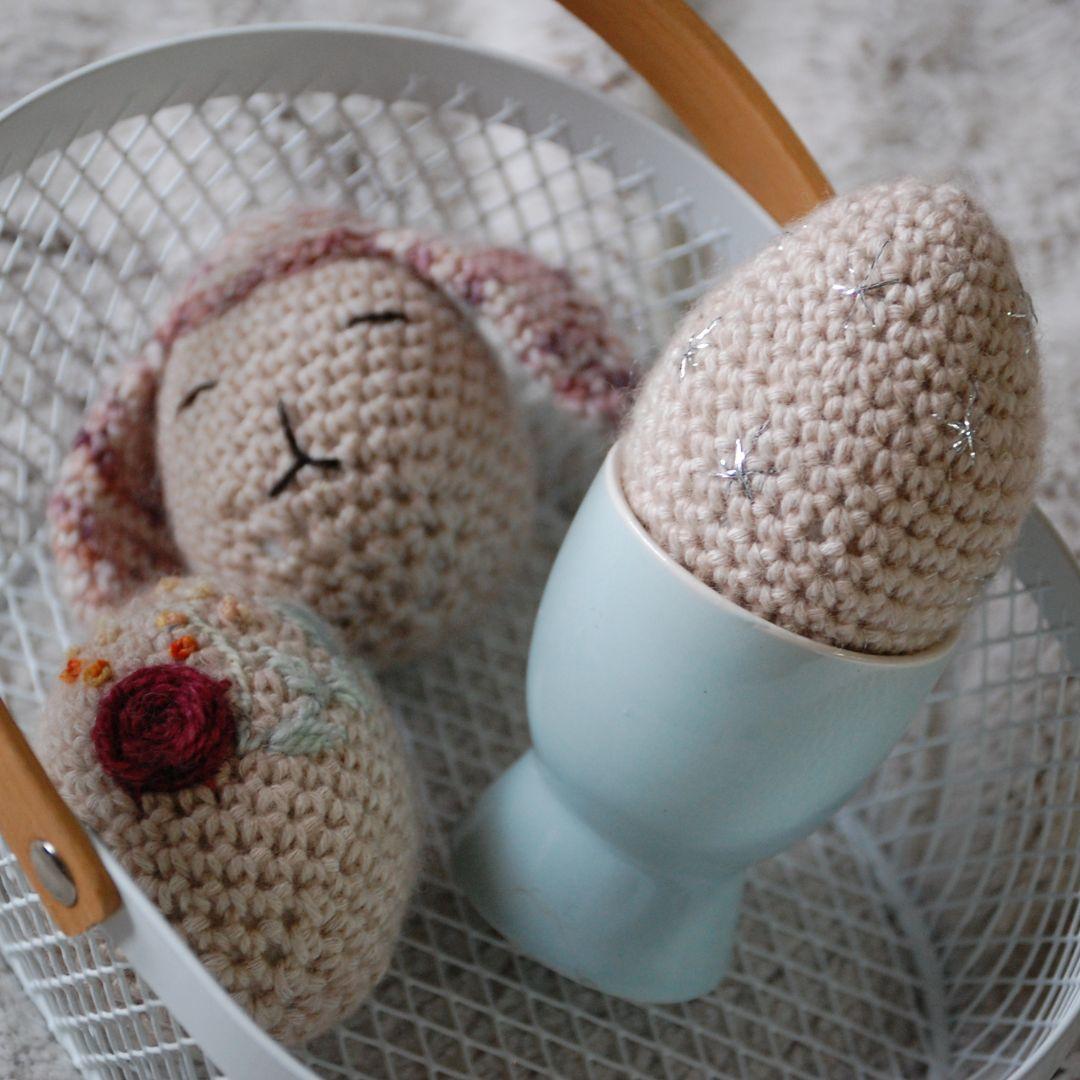 Oeufs de pâques au crochet