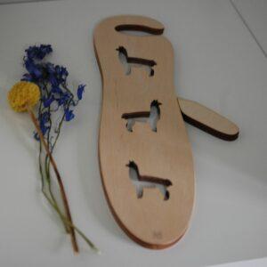Bloqueurs en bois pour moufles. Made in Hauts de France