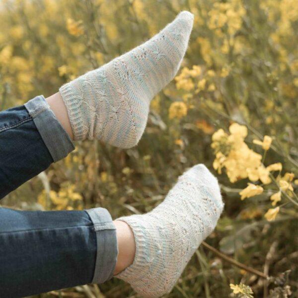 Chaussettes Pascale au tricot. Made in Hauts de France