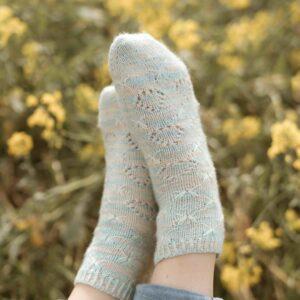 Chaussettes au tricot. Made in Hauts de France