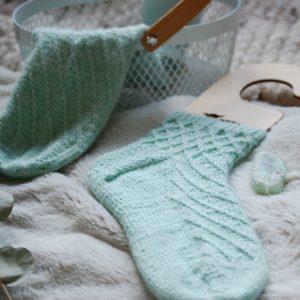 Chaussettes au tricot