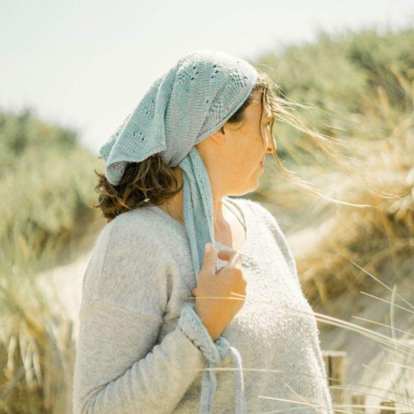 Foulard au tricot de la Box du mois d'aout