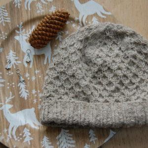 Bonnet a tricoter. Du Fil A Retordre. Made in France
