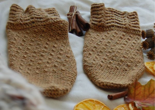 Chaussettes au crochet Made in France