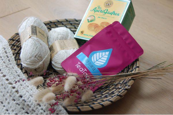 Croch'Thé Box du mois d'Avril. Du Fil A Retordre. Made in France